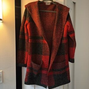 Beautiful knit hooded sweater